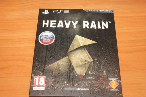Heavy Rain - "Дождь как шорох страниц". Коллекционное издание Heavy Rain.